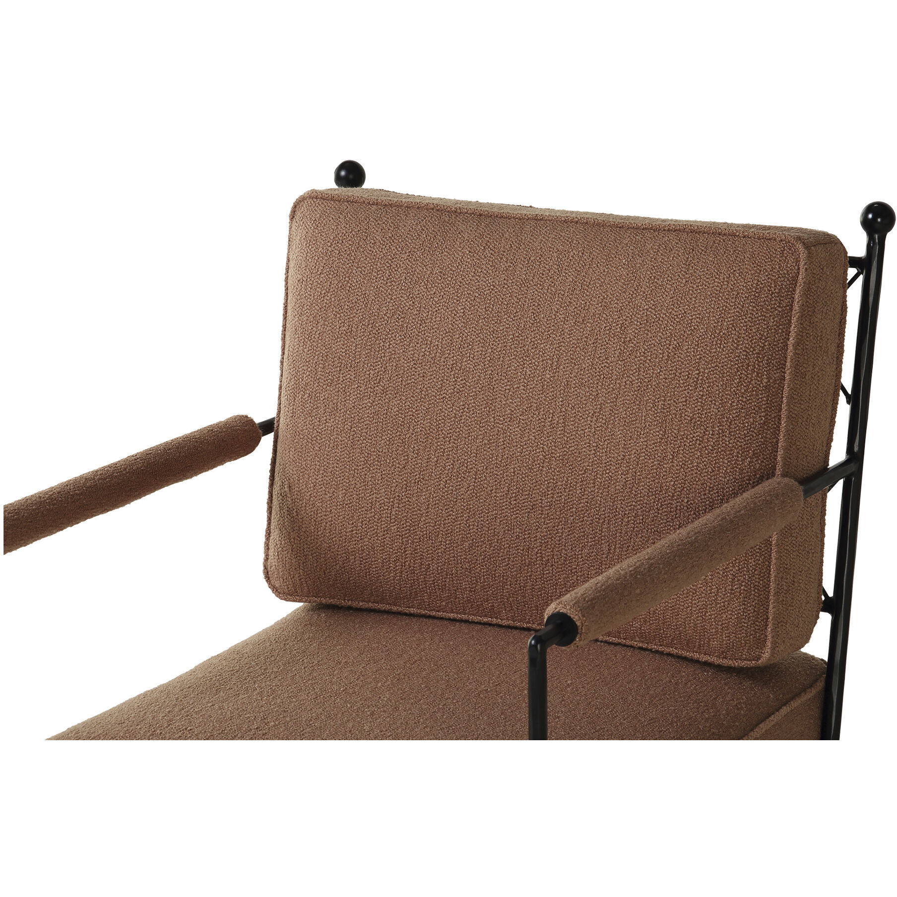 Vecchia Orange Accent Chair